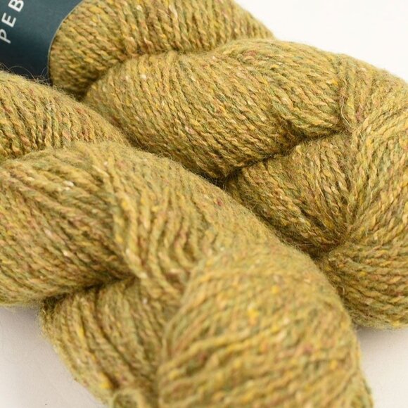 Shibui Knits Pebble Yarn 2 Skeins Light Fingering Silk Merino Cashmere Pollen - Picture 2 of 3